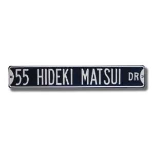  55 HIDEKI MATSUI DR Street Sign