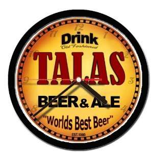  TALAS beer and ale cerveza wall clock 