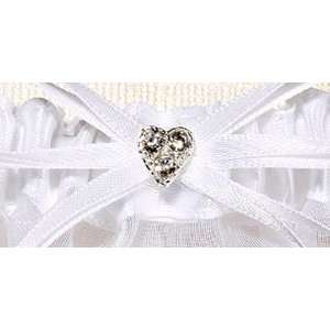 Bridal Garter sets by 24 7Accessories White