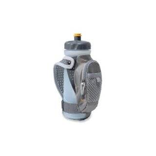   Elite Handheld 22 Ounce Bottle Carrier with Pocket (Grey) by Nathan