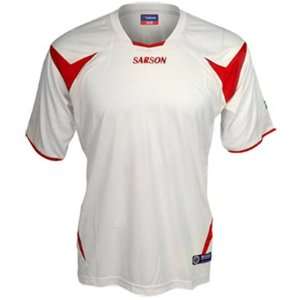   USA Merca Adult Youth Custom Soccer Jersey WHITE/RED AXS Sports