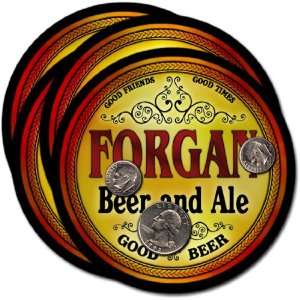  Forgan, OK Beer & Ale Coasters   4pk 