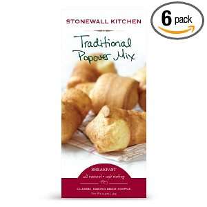 Stonewall Kitchen Traditional Popover Mix, 12.33 Ounce Boxes (Pack of 