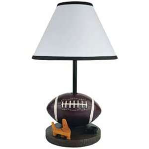  Football Feature w/ Football Holder Table Lamp