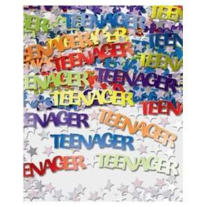   Bag Of Multicoloured Teenager Table Confetti 14G Toys & Games