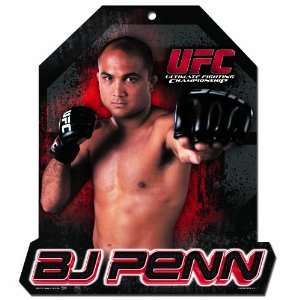  UFC Bj Penn 11 x 13 Wood Sign 