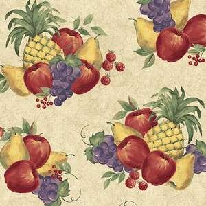 Bountiful Fruit Williamsburg 1700 1800 Repro Apple Grape Pineapple 