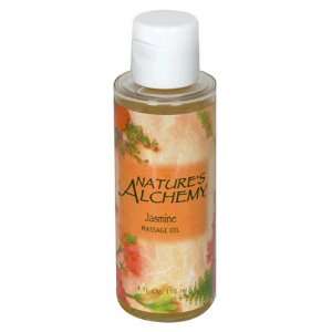  Natures Alchemy Massage Oil, Jasmine, 4 fl oz (118 ml 