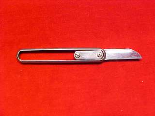  CO KEY CHAIN SLIP SLIDE BOX CUTTER POCKET KNIFE FREMONT OHIO  
