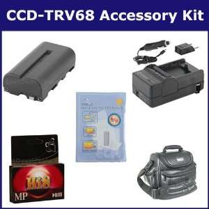 Sony CCD TRV68 Camcorder Accessory Kit includes HI8TAPE Tape/ Media 