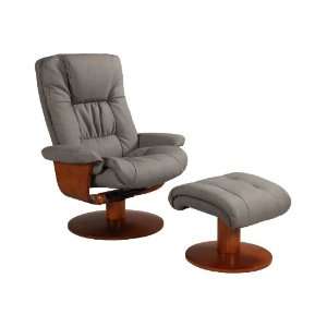  Oslo Collection BRYNE/920/103 Swivel Recliner with Ottoman 