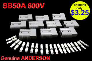 10 CONNECTOR KITS, GENUINE ANDERSON, #10/12, SB50A 600V  