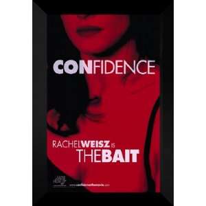  Confidence 27x40 FRAMED Movie Poster   Style B   2003 