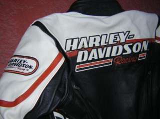 harley davidson RACEWAY RACING LEATHER JACKET 2005 screamin eagle 