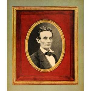  1944 Print Abraham Lincoln Portrait President Meserve 