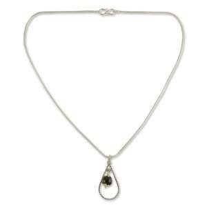  Onyx pendant necklace, Swing Dance Night Jewelry