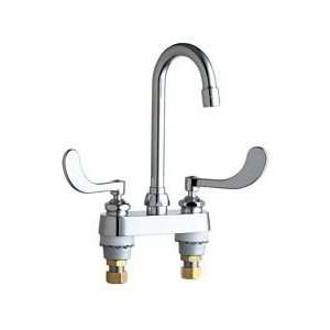  Chicago Faucets 895 317VPCCP Chrome Manual Deck Mounted 4 