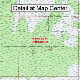   Map   Buffalo Bay NE, Minnesota (Folded/Waterproof)