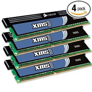  Corsair XMS3 Memory Modules 32GB Kit (4x8GB) DDR3 1333 