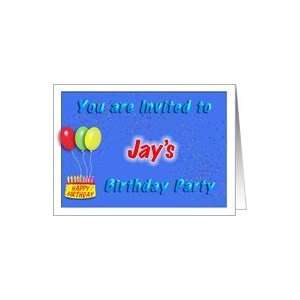  Jays Birthday, Invitation to the Party Card Toys & Games