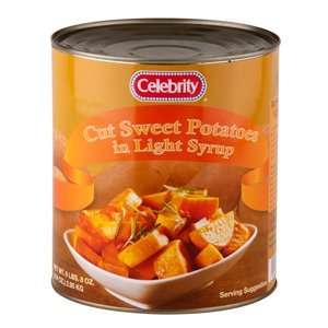 Cut Sweet Potatoes in Light Syrup 6 Grocery & Gourmet Food