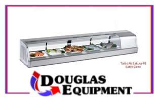 Turbo Air SAKURA 70 Self Contained Refrigerated Sushi Case  
