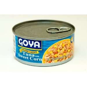 Goya Tuna with Sweet Corn 5.82  Grocery & Gourmet Food