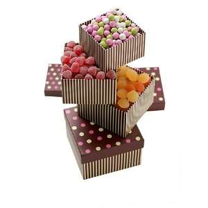 Polka Dot Sweets Gift Tower Grocery & Gourmet Food