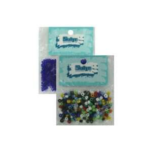  Bulk Pack of 200   Assorted seed beads (Each) By Bulk Buys 