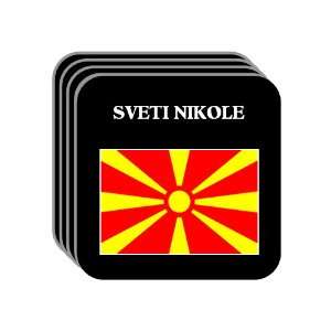  Macedonia   SVETI NIKOLE Set of 4 Mini Mousepad Coasters 