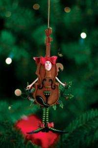Patience Brewster Violin Ornament (08 30364)  