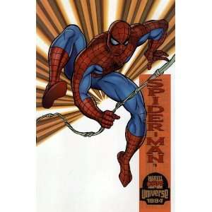   Universe Series 5 Spider Man Suspended Animation Trading Card #6 1994