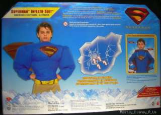 NEW Superman Returns Inflatable Costume Muscle Inflate  