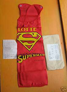 RARE vintage Japanese SUPERMAN CAPE mail order Japan in original 