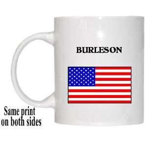  US Flag   Burleson, Texas (TX) Mug 