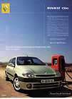 2000 RENAULT CLIO dTi TECH ROAD CAR PRINT SPANISH AD