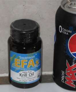 SUPERBA 100% Pure Krill Oil, 500 mg, 60 ct 087614170596  