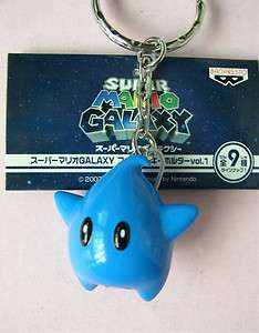 BLUE LUMA Banpresto Super Mario Galaxy Keyring Mascot Vol.1  