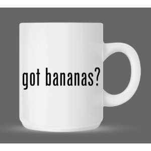  got bananas?   Funny Humor Ceramic 11oz Coffee Mug Cup 