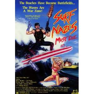  Surf Nazis Must Die (1987) 27 x 40 Movie Poster Style A 