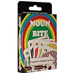  Noun Bite Spelling Card Game Toys & Games