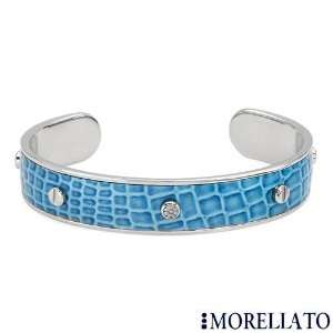  MORELLATO Accent Diamond Leather Bracelet 