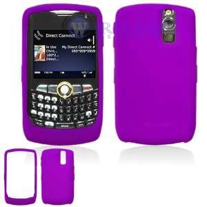  Purple Gel Skin Case for BlackBerry Curve 8350i Nextel 