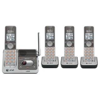   dect 6 0 cordless phone silver grey 4 handsets by at t buy new $ 99