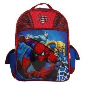  Marvel Spiderman Large 15 School Backpack Featuring the Rhino 