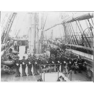 ENTERPRISE,Marine Guard,1895 1910,deck,ship 