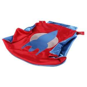    The Radical Rocketeer Super Hero Cape   Red and Blue Toys & Games
