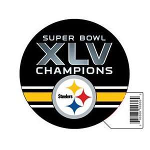  Pittsburgh Steelers Super Bowl XLV Champions Die Cut 