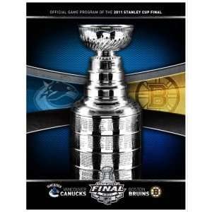 2011 Stanley Cup Finals Official Program  Sports 