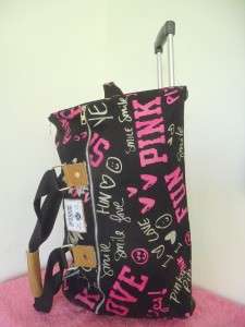 NWT RARE Victoria Secret LOVE PINK Travel Luggage Bag  